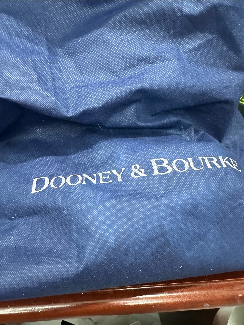 Dooney & Bourke Pebble Grain Black Leather Tassel Hobo Shoulder Bag w/ Dust Bag - Picture 15 of 15